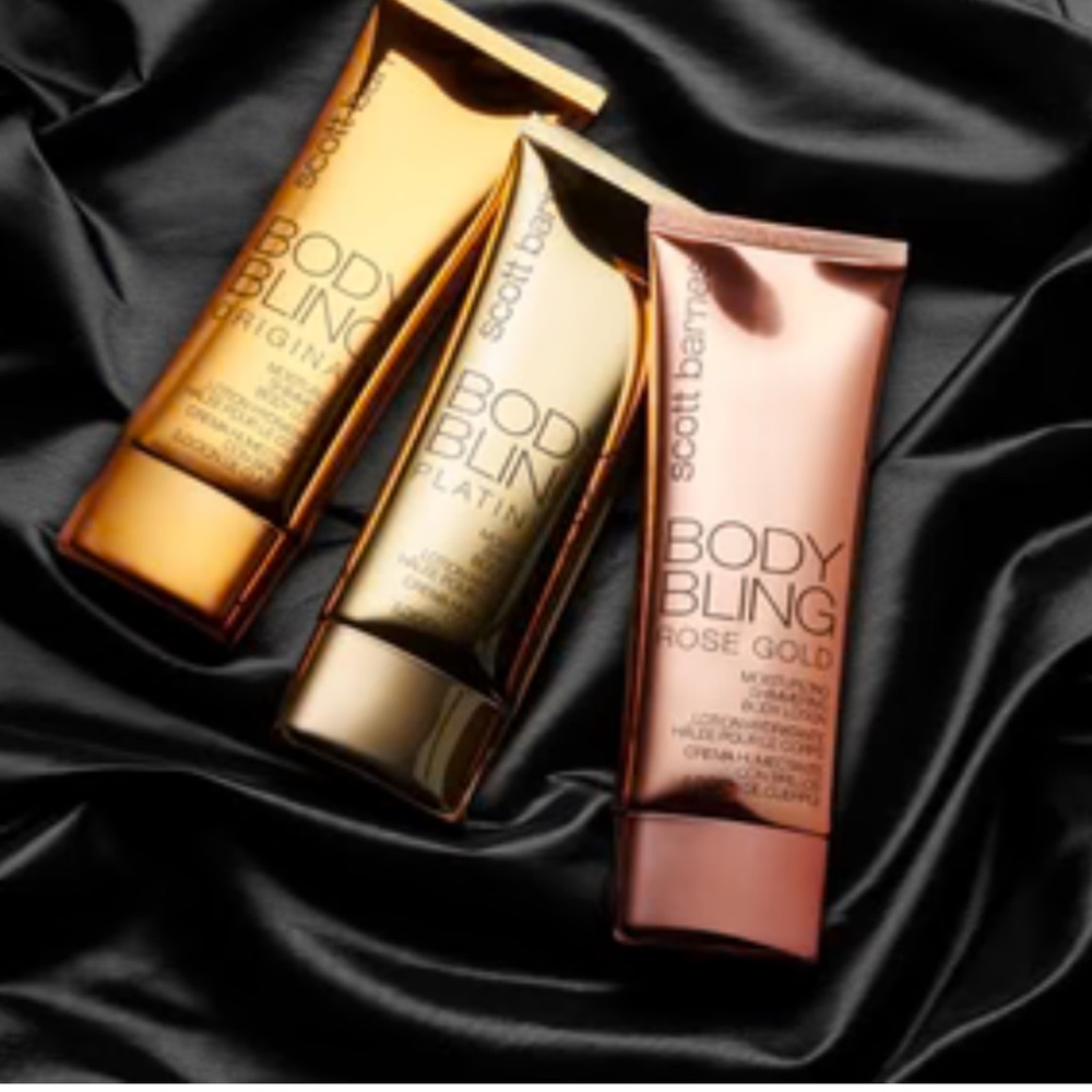 Body Bling by Scott Barns Gives your body star look 3 Original, Rose Gold, Plat